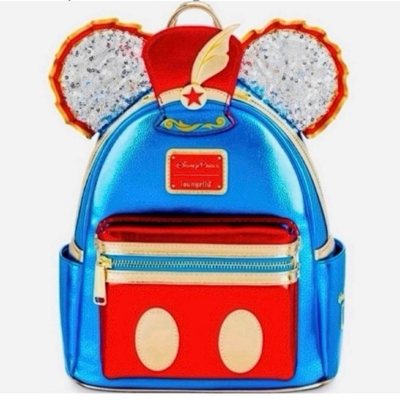 🆕- Disney Loungefly Mickey Mouse Main Attraction 50th Collectible Backpack. - Picture 1 of 12